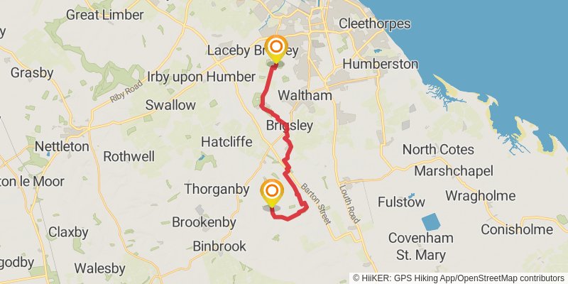 Wanderlust Way stage 2 Map