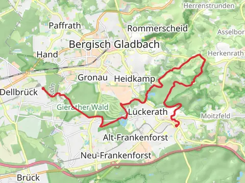 Thielenbruch to Bensberg Walk