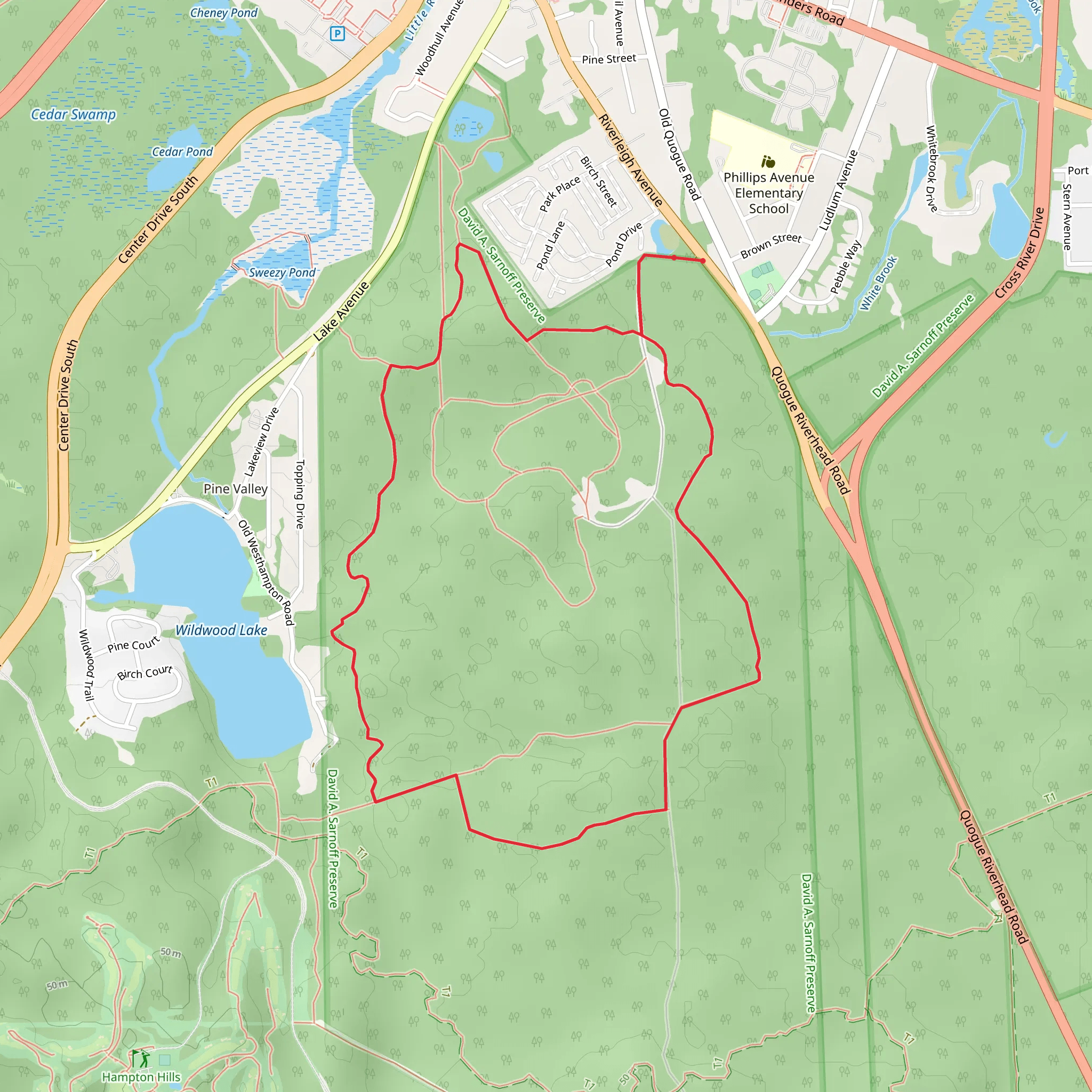 Ludlaum Avenue Park mobile static map