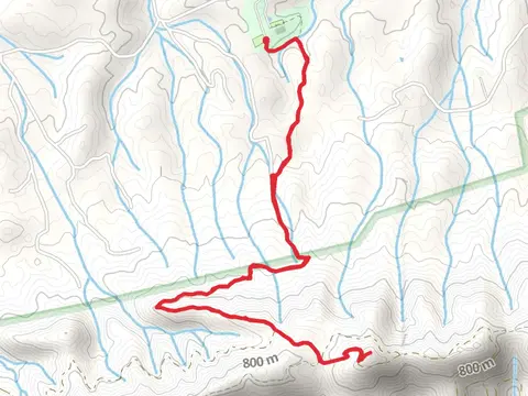Meadow Creek Mountain Trail - Browns Chapel Road