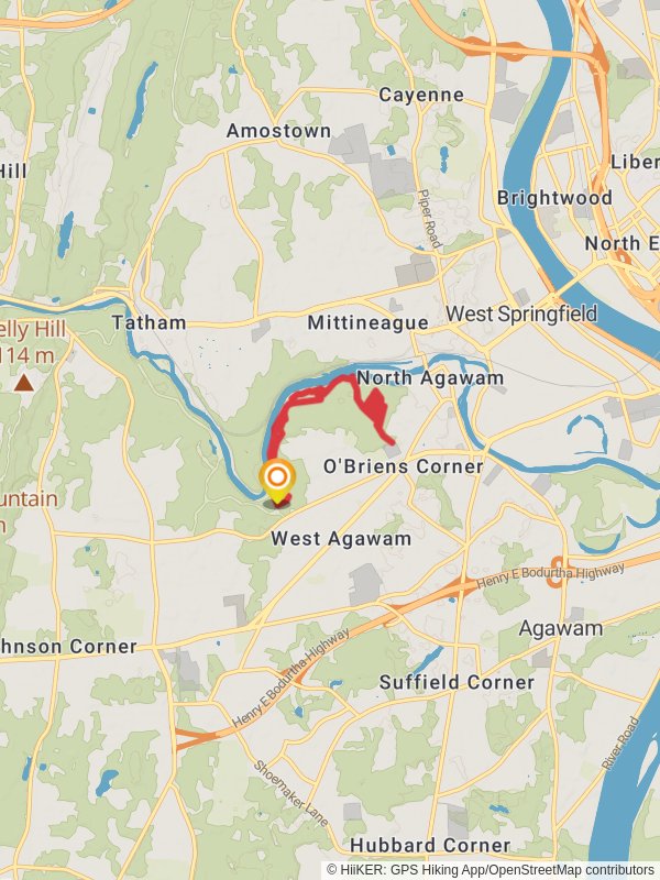 Robinson State Park Loop via Westfield River