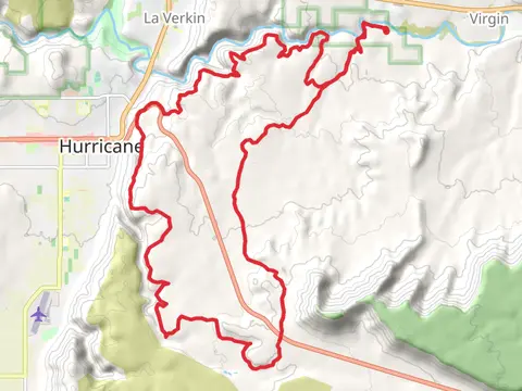 Hurricane Hilln Gould Trail and JEM Trail