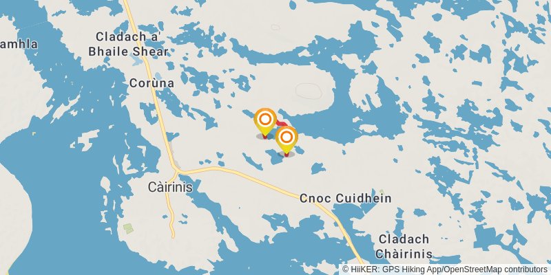 Hebridean Way alt 3 Map