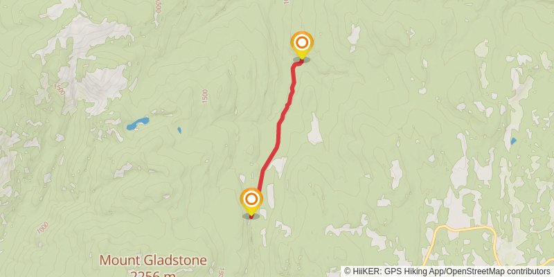 Kettle Valley Rail Trail stage 3 Map