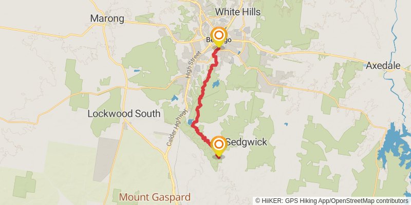 Eureka Track stage 10 Map