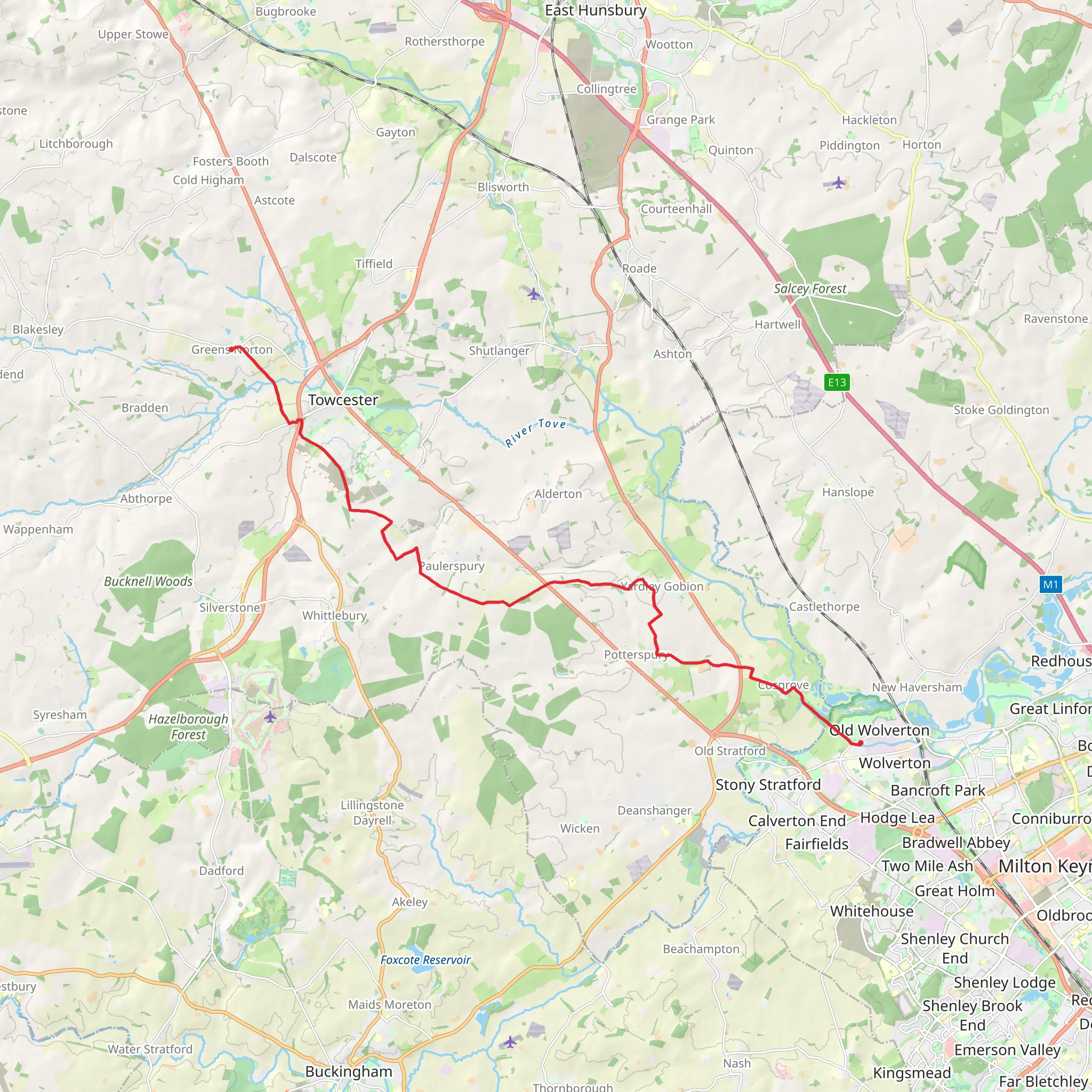 Grafton Way mobile static map