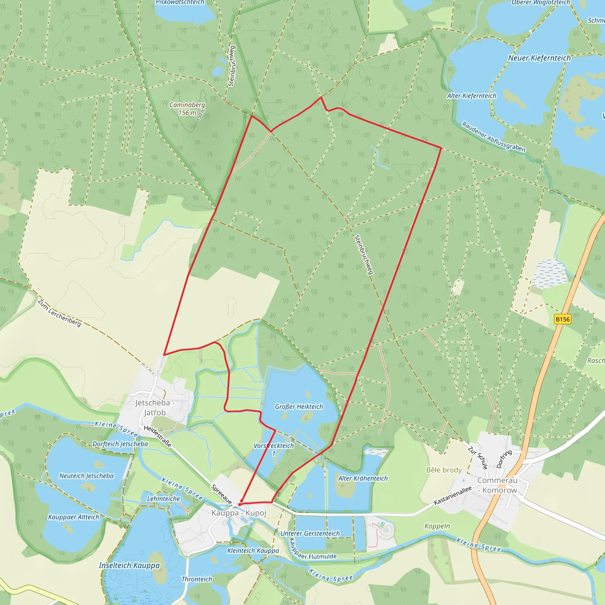 Großer Heikteich Loop mobile static map