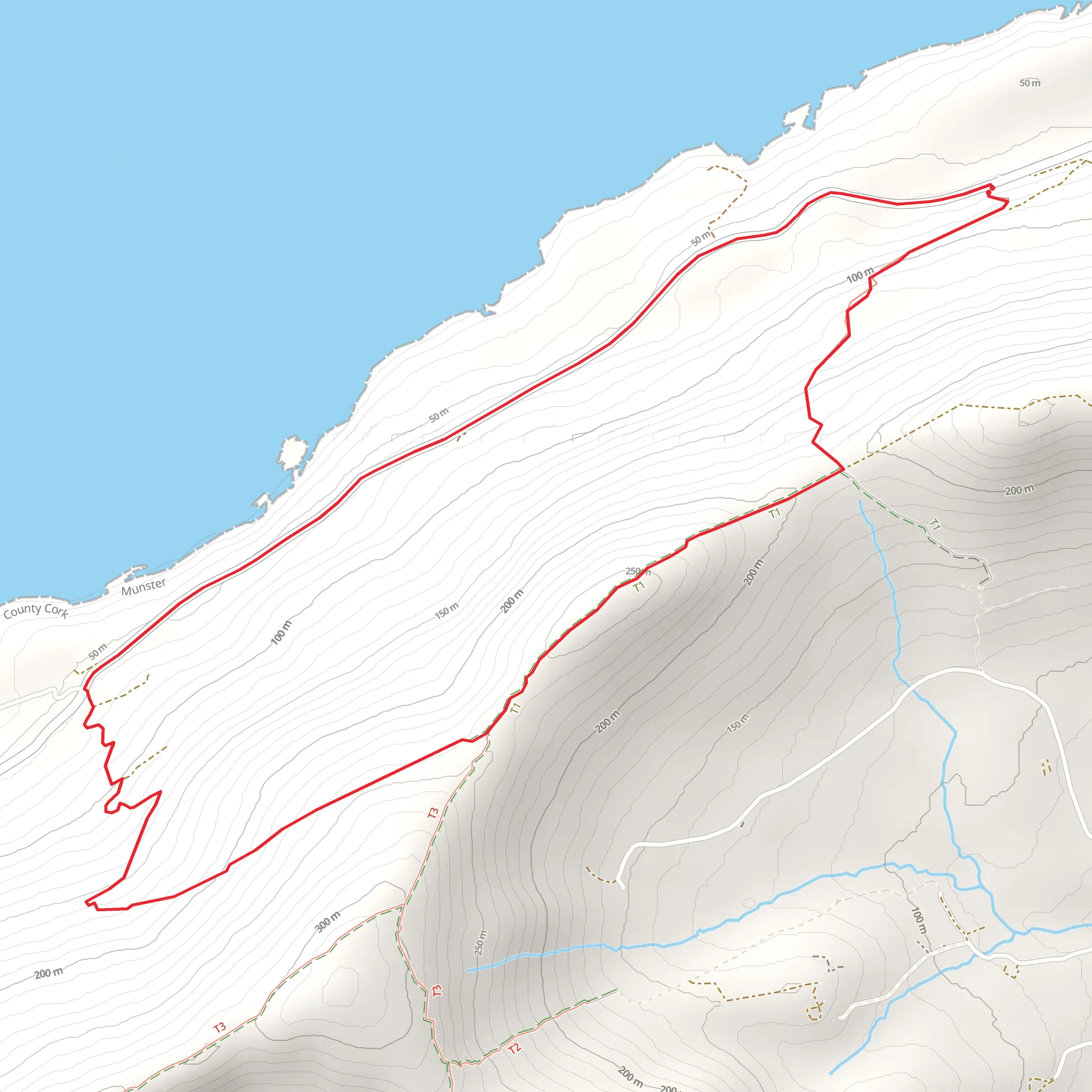 Gortnakilly Loop mobile static map