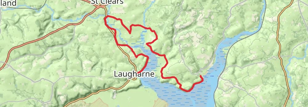 Wales Coast Path stage 57 Map