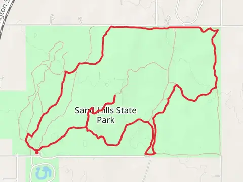 Sand Hills State Park Loop