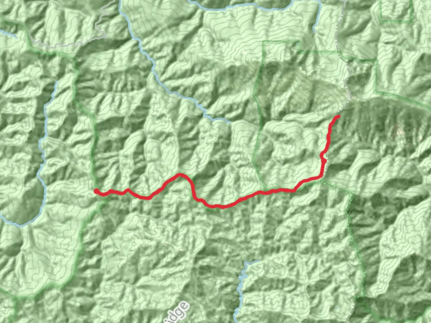 An image depicting the trail Chicago Camp Trail and its surrounding area.