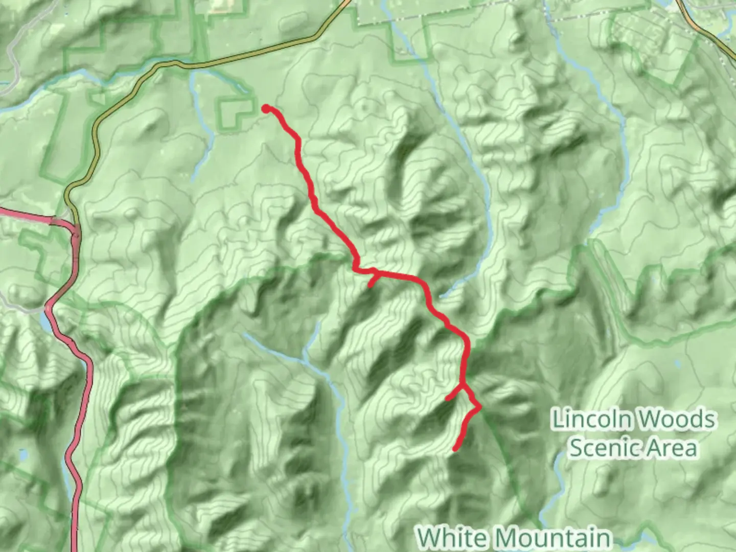 An image depicting the trail Galehead Mountain, South Twin Mountain via Gale River Trail and its surrounding area.
