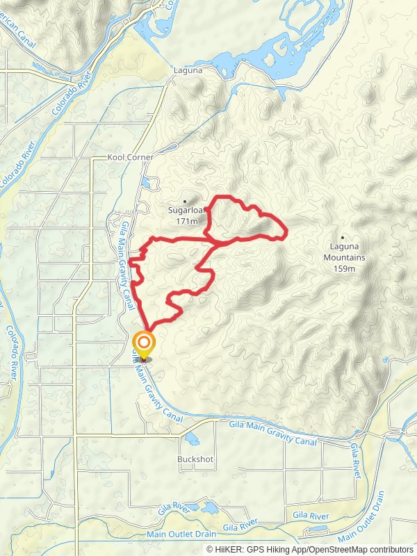 Ryan, Moon Rocks and Picnic Table Loop