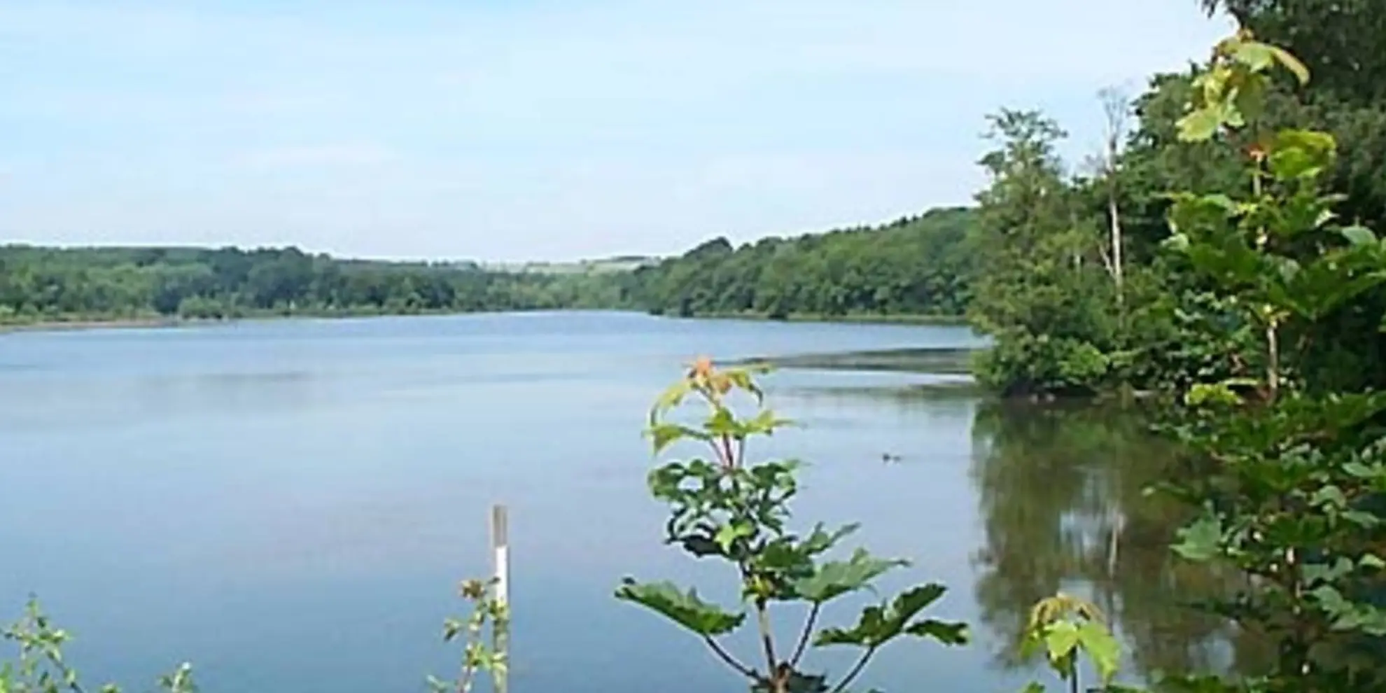An image depicting the trail Greasley and Moorgreen Reservoir from Eastwood and its surrounding area.