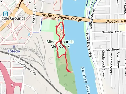 Middlegrounds Metropark Loop