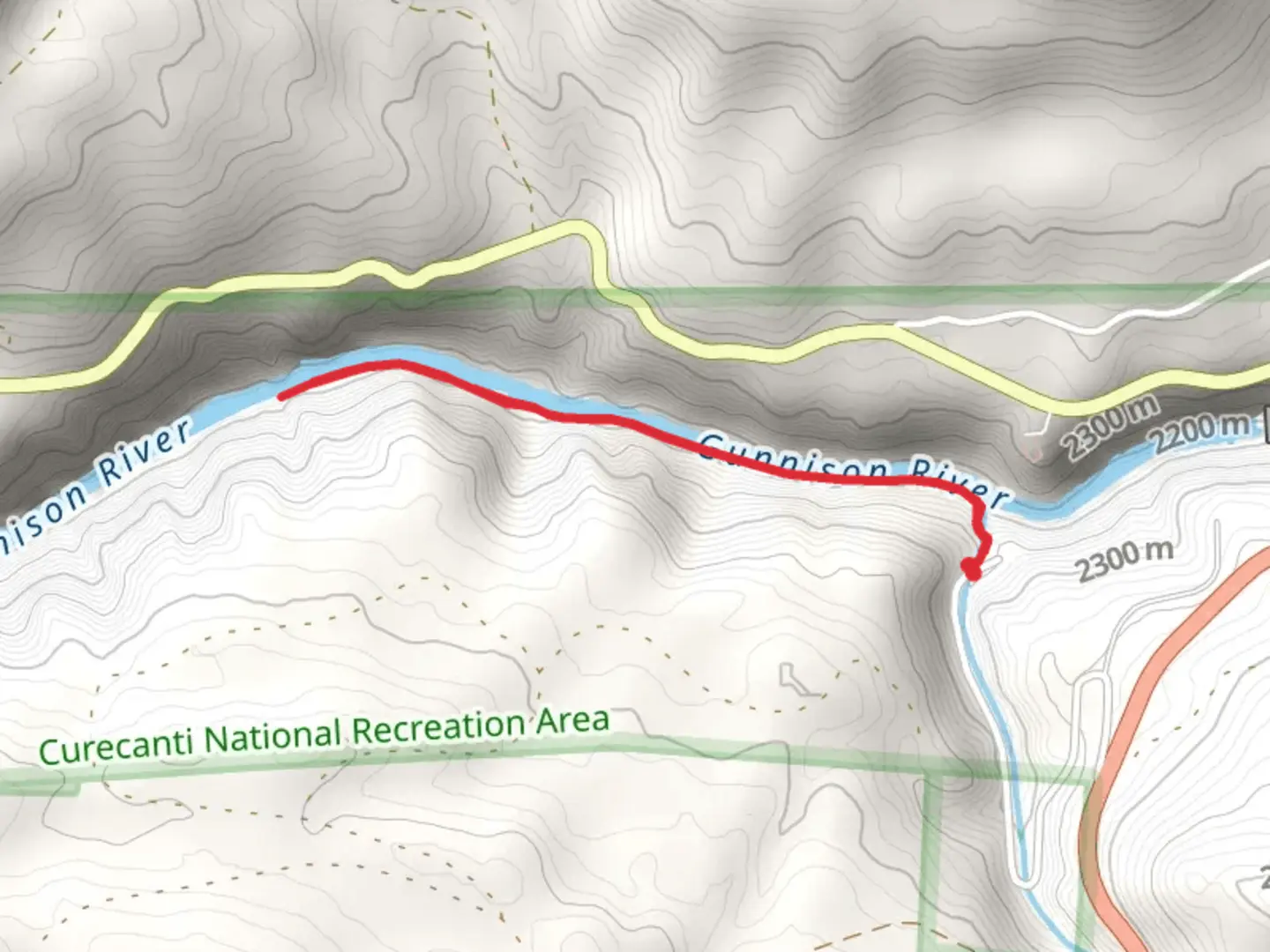 An image depicting the trail Pine Creek Trail and its surrounding area.