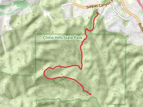 Sidewinder Trail and Raptor Ridge Trail