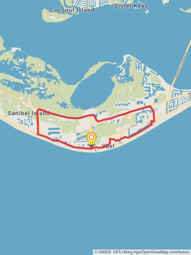 An image depicting the trail Erick Lindblad Preserve Loop and its surrounding area.