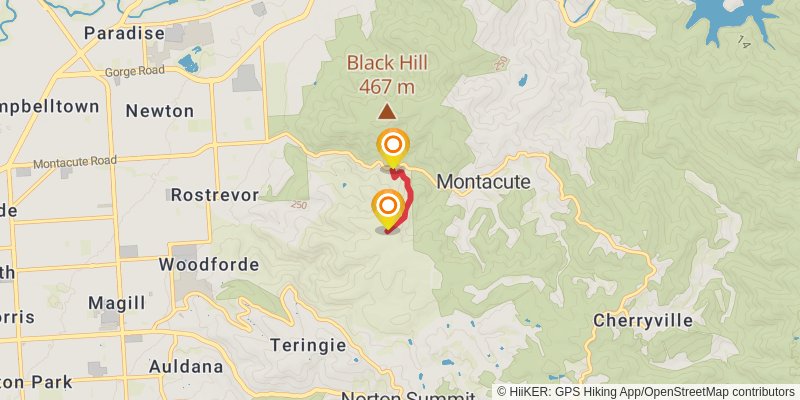 Yurrebilla Trail alt 3 Map