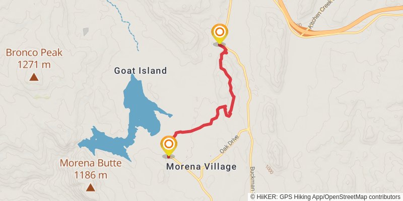 Pacific Crest Trail - Southern California stage 2 Map