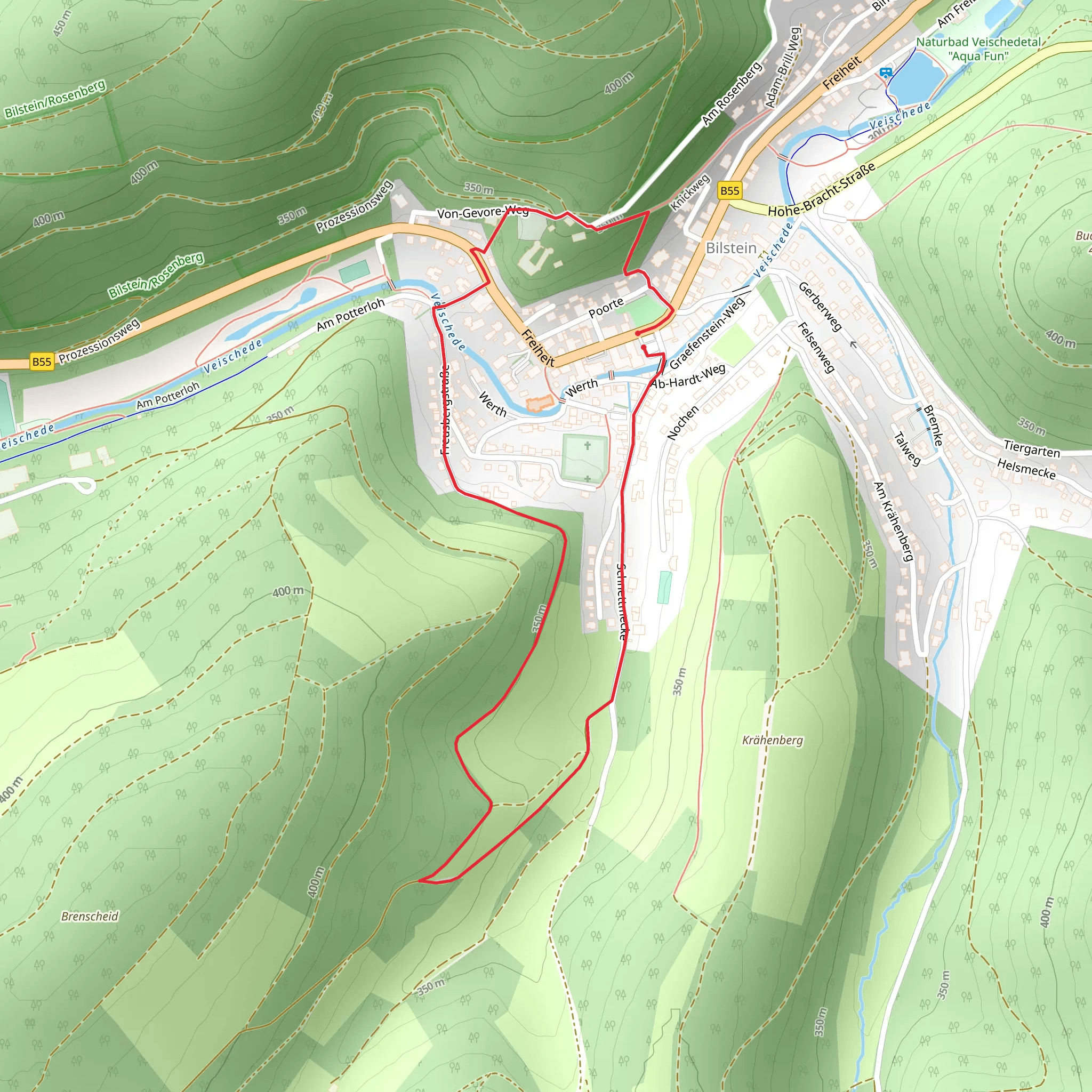 Bilstein Loop mobile static map