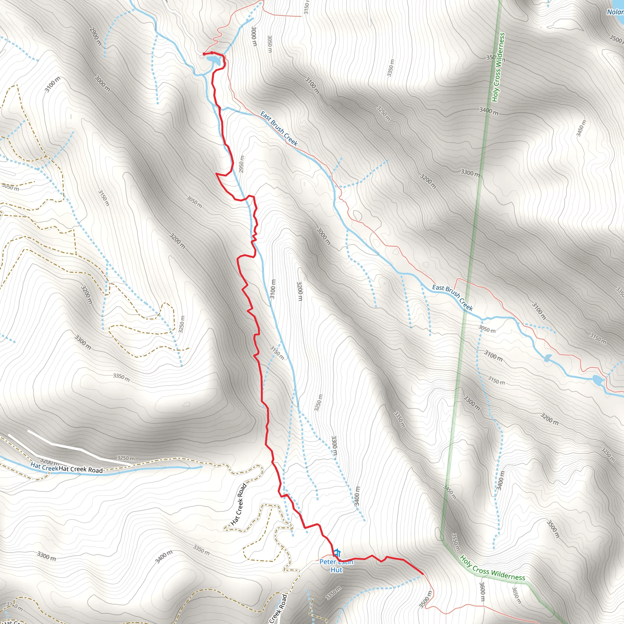 Ironedge Trail mobile static map