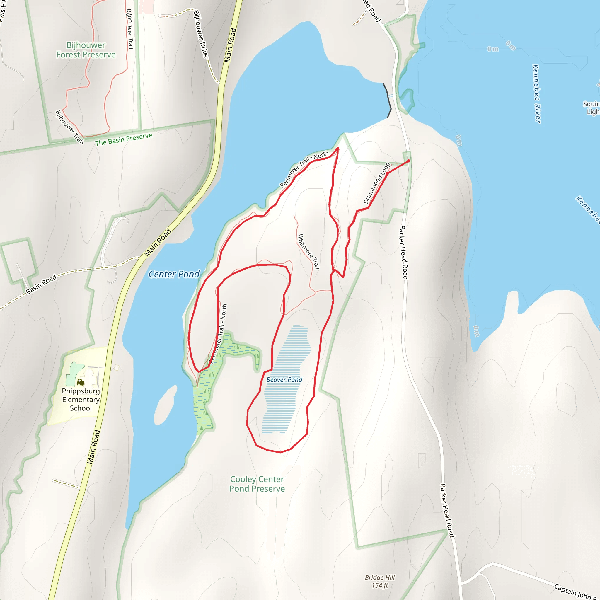 Tidal BM Loop mobile static map