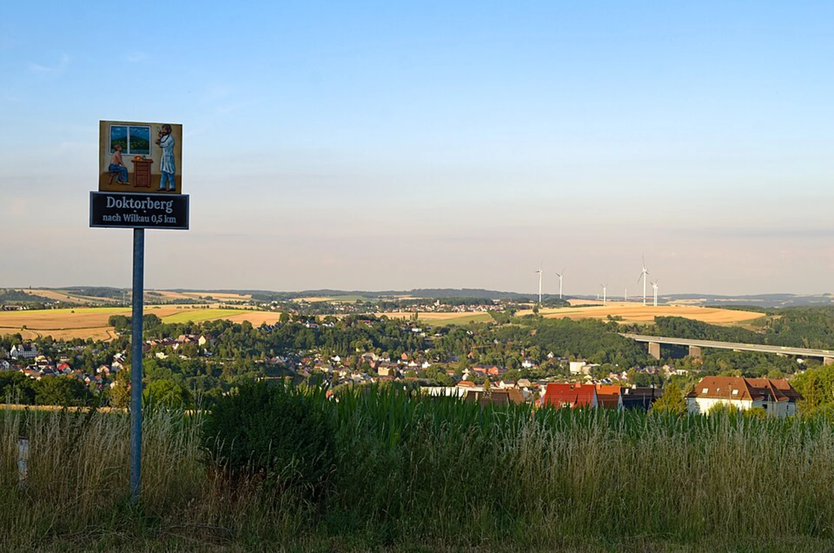 An image depicting the trail Warener Stadtforst Tannen and Wienpietschseen Loop and its surrounding area.