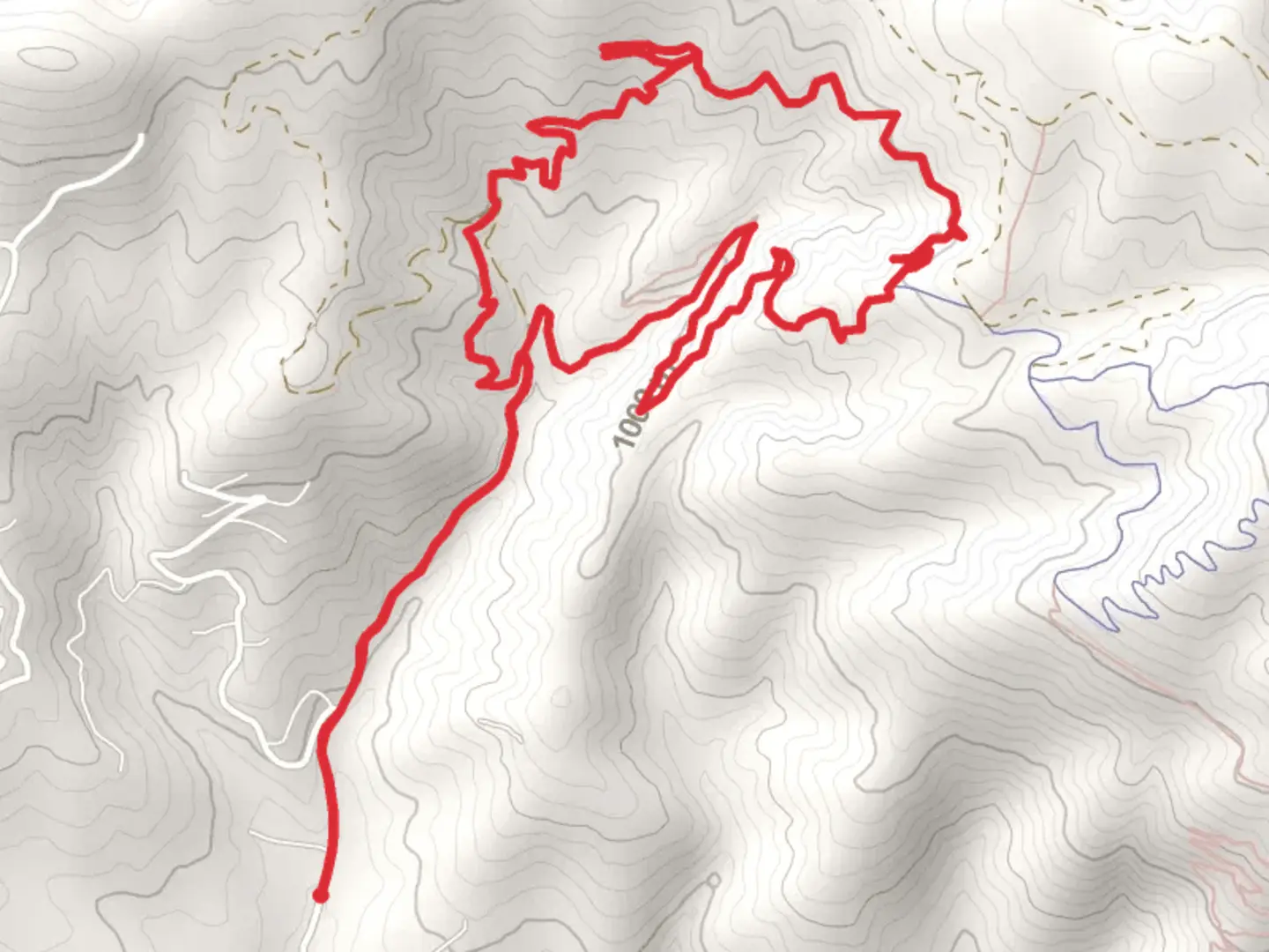 An image depicting the trail Headwaters Loop and its surrounding area.