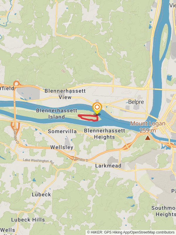 Blennerhassett Island Loop Trail