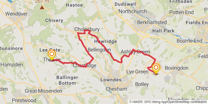 Chiltern Heritage Trail stage 4 Map