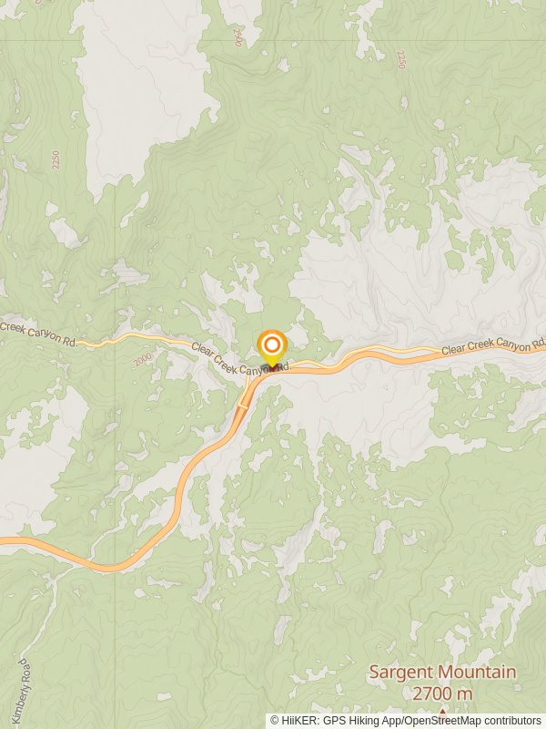 Clear Creek Canyon Road Loop