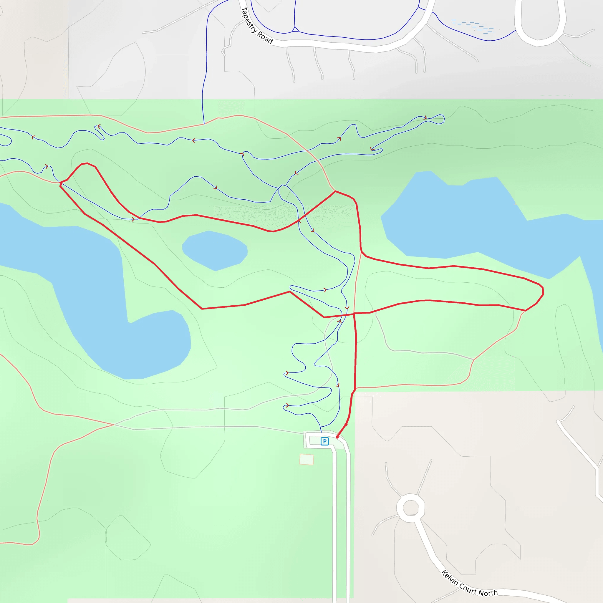 Sunfish Lake Park Overlook mobile static map