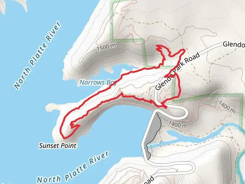 Narrows Bay and Sunset Point Loop