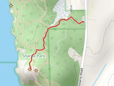 Shelley Loop and Sares Head trail