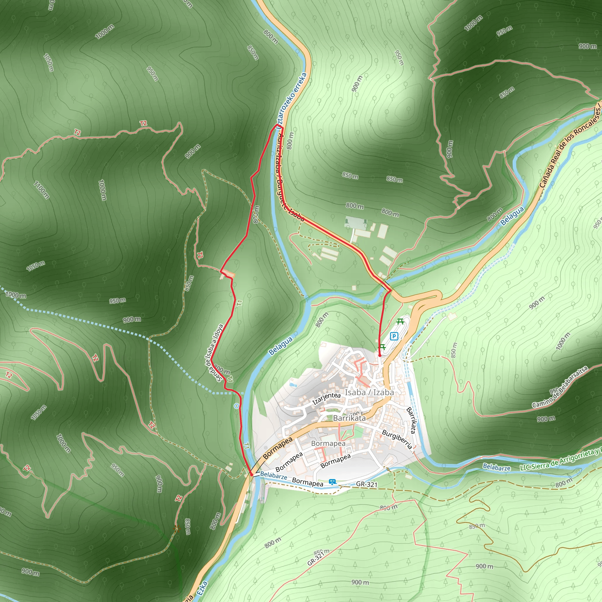 Hermitage of Idoia SL NA 70 mobile static map