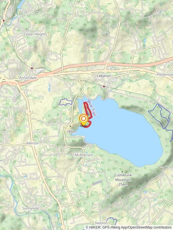 Blue and Pine Tree Loop Trail