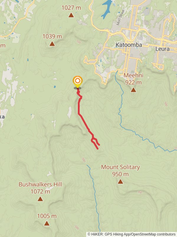 Ruined Castle Track mobile static map