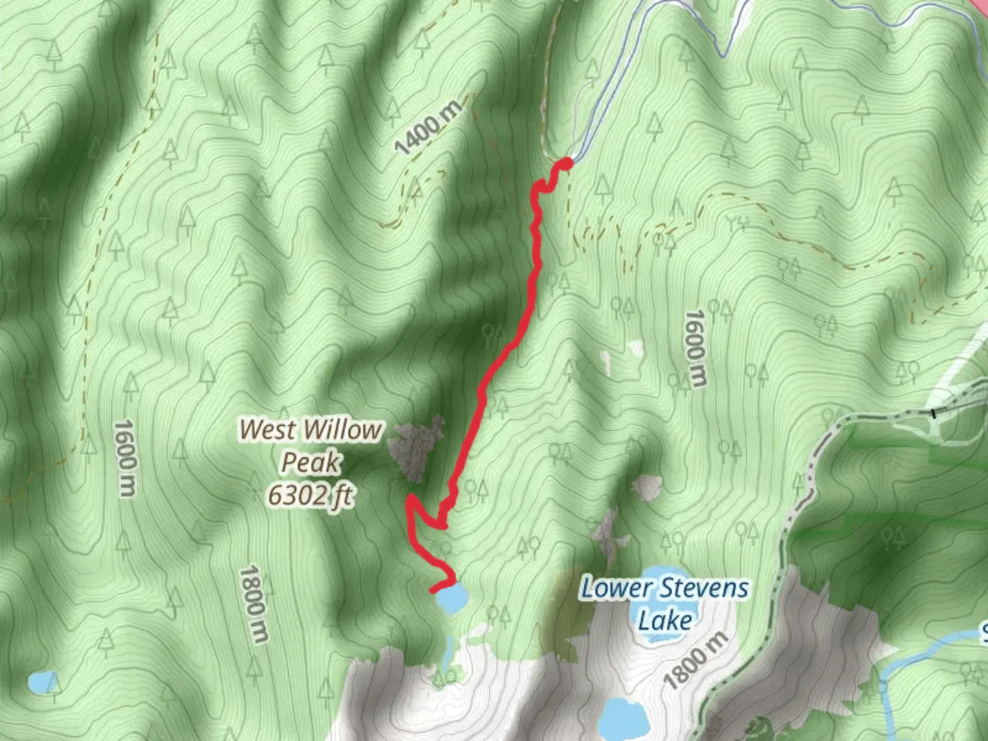 An image depicting the trail Lone Lake Trail and its surrounding area.
