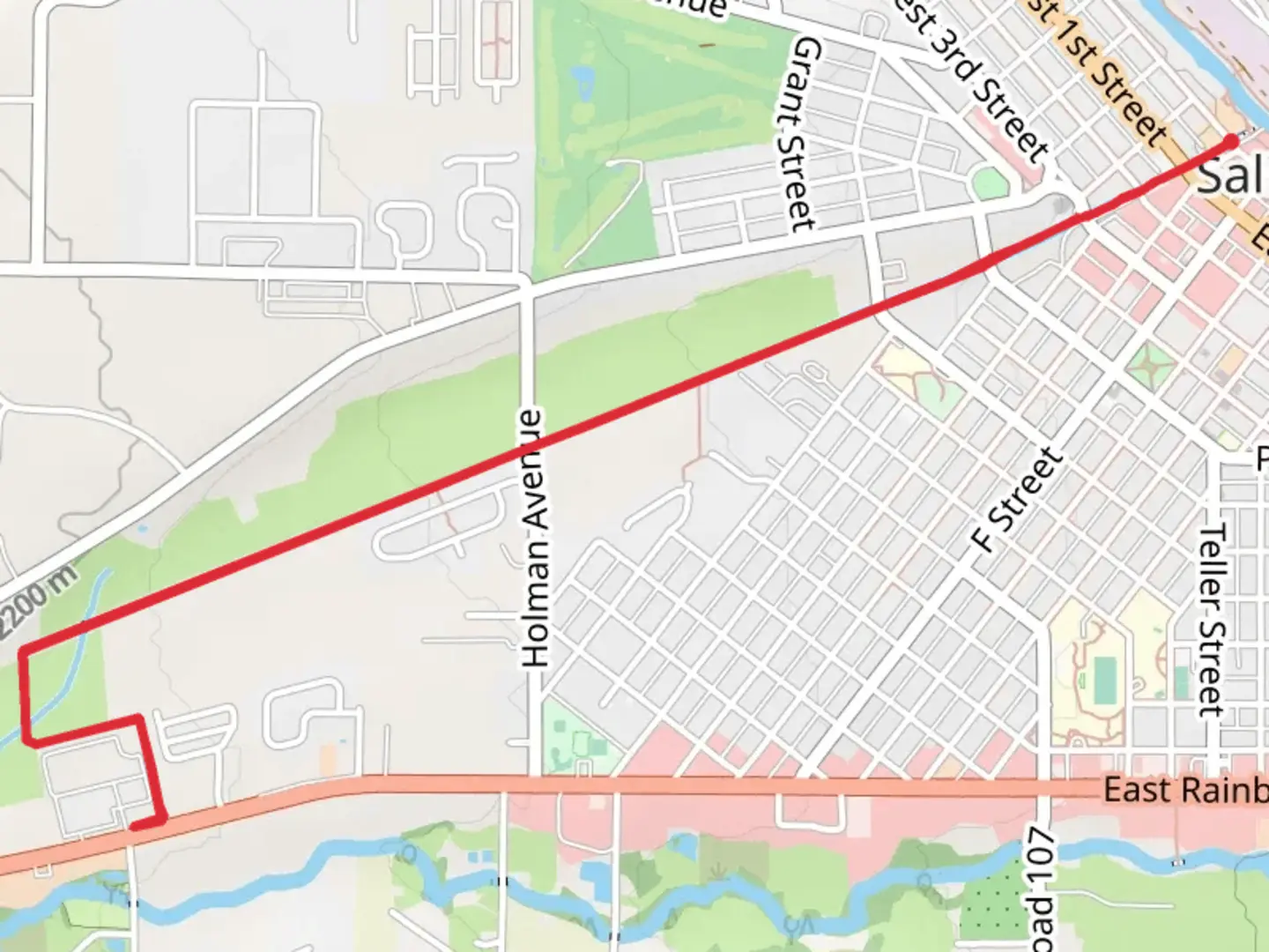An image depicting the trail Monarch Spur Trail and its surrounding area.