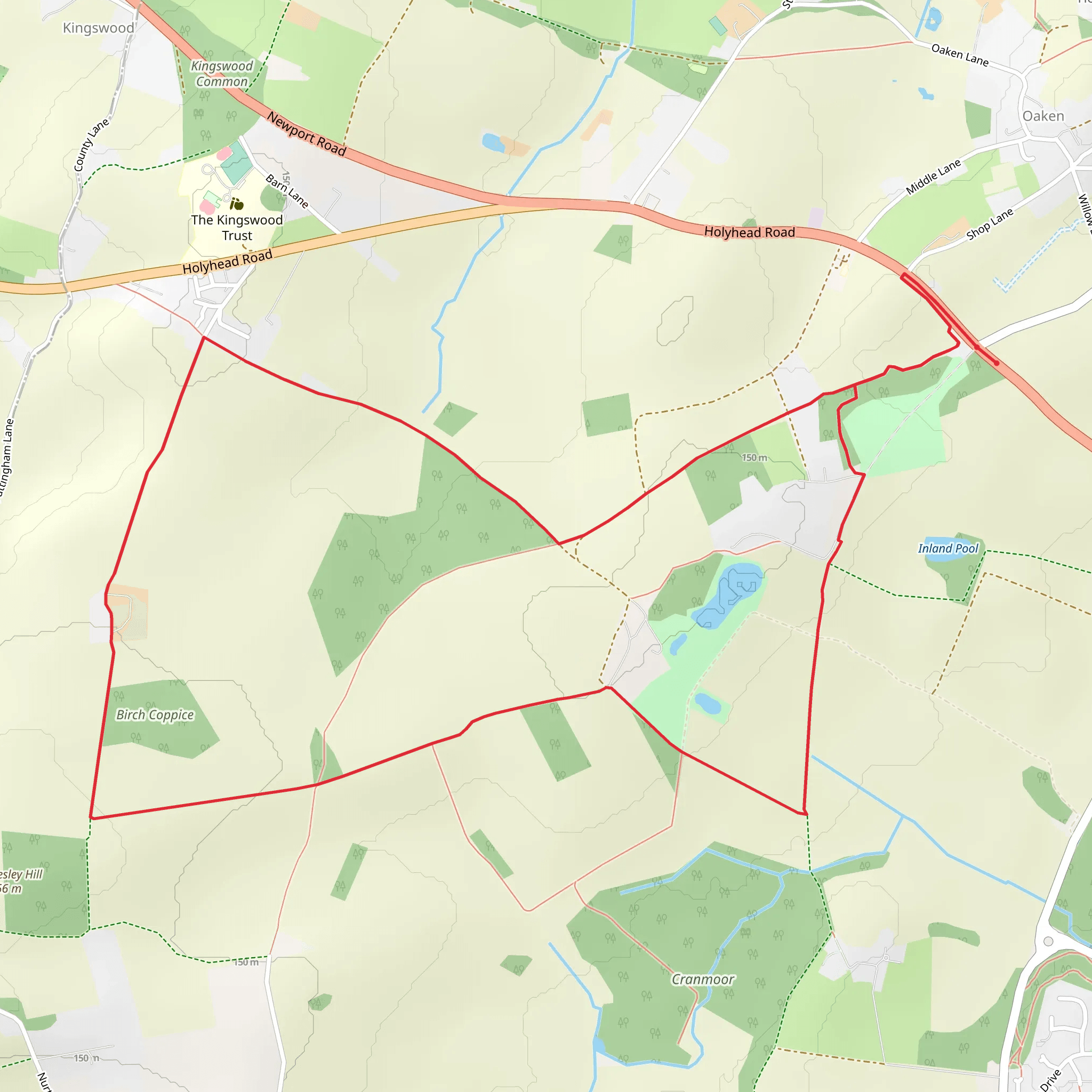 Wrottesley Loop mobile static map