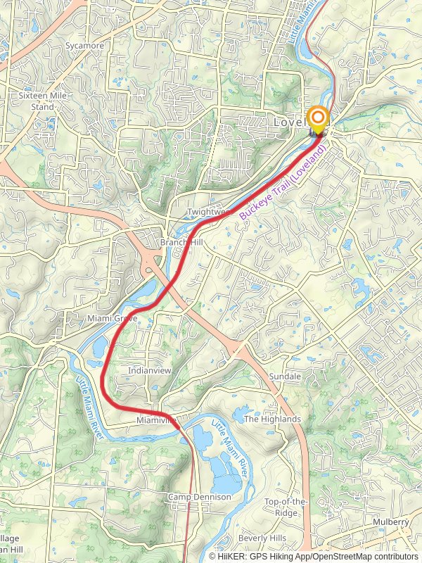 Little Miami River via Buckeye Trail