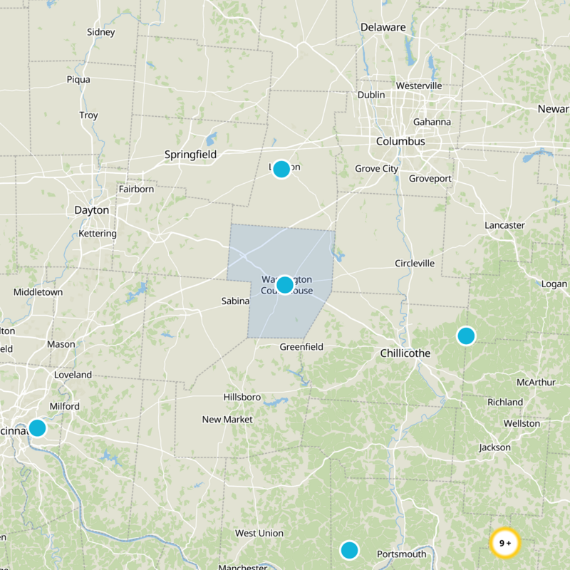 Fayette County Static Map