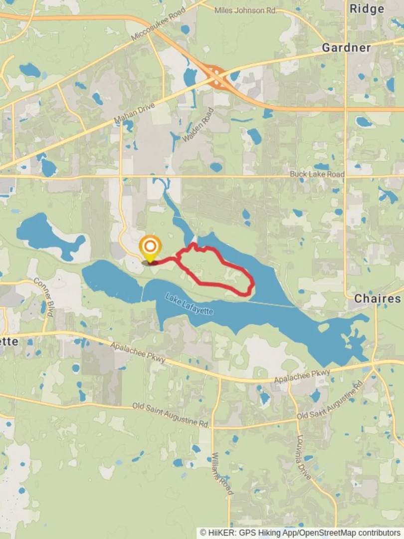 An image depicting the trail Alford and Bluebird Loop Trail and its surrounding area.