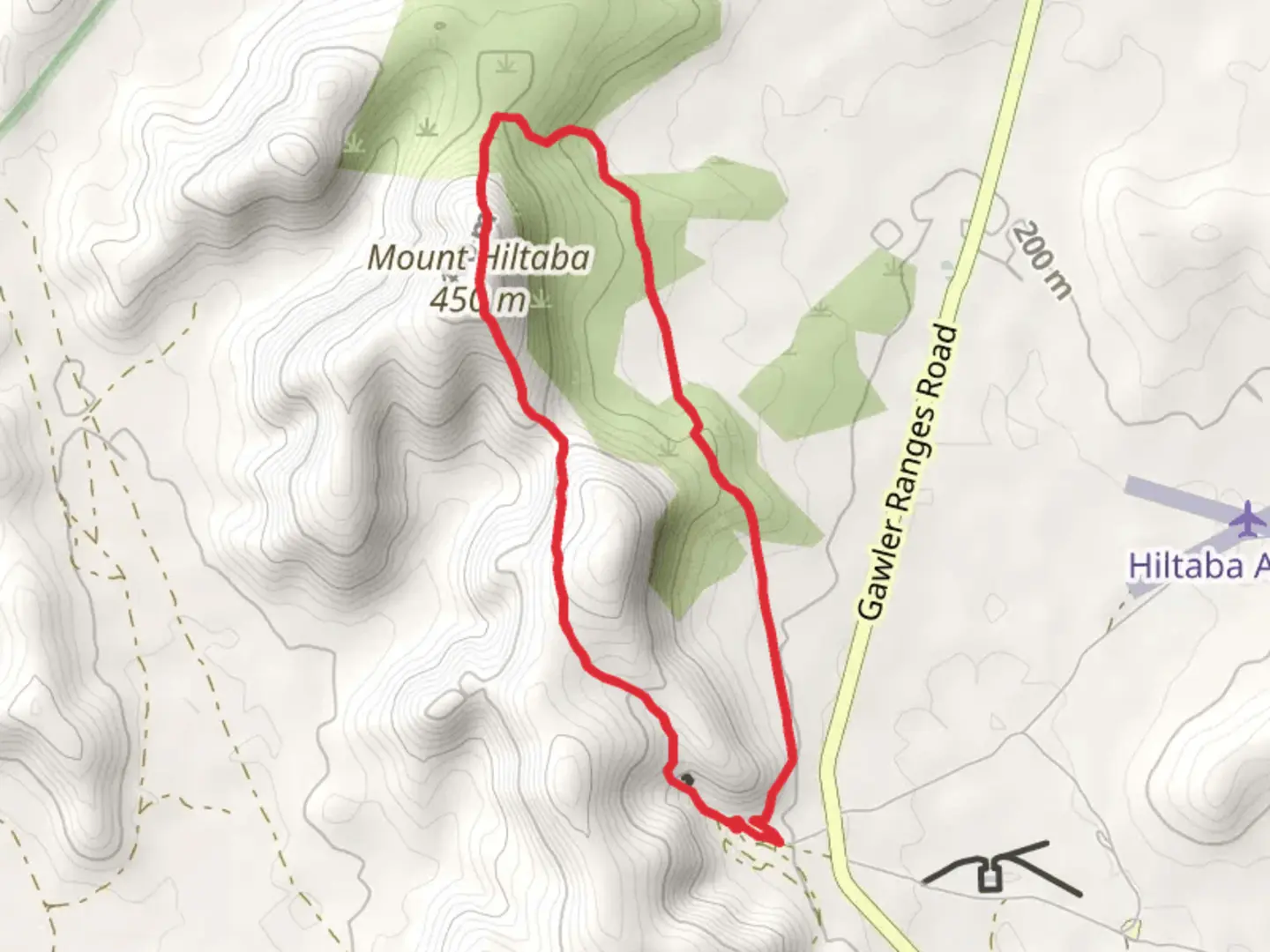 An image depicting the trail Warren Bonython Trail and its surrounding area.