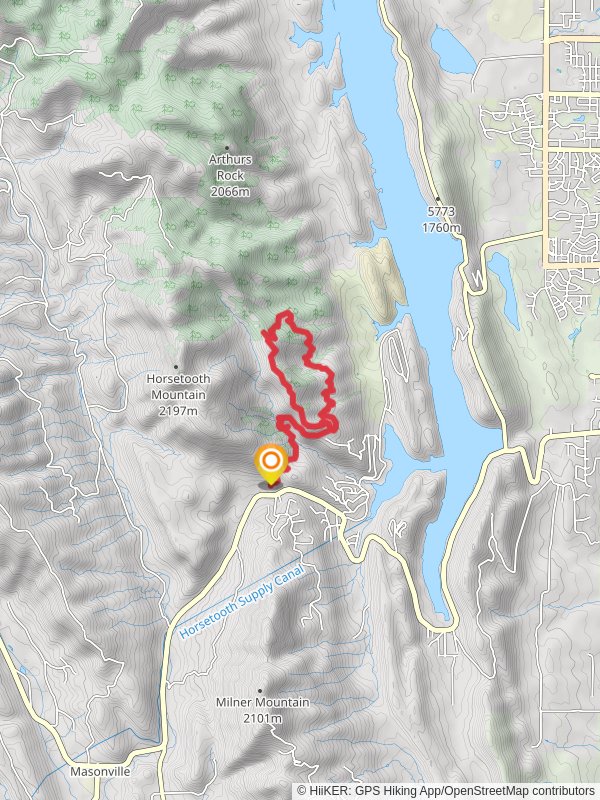 Horsetooth Falls and Stout Loop Trail