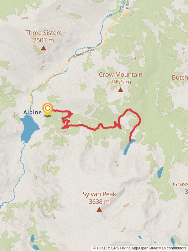 Lake Sylvan via Spread Creek Trail