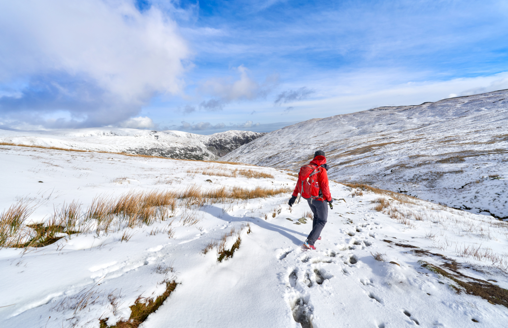 An image depicting the trail Catstye Cam and its surrounding area.