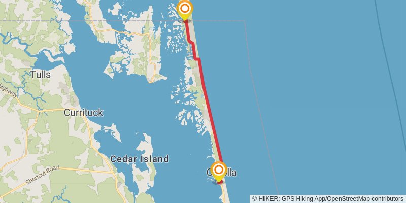 Jockey's Trail stage 4 Map