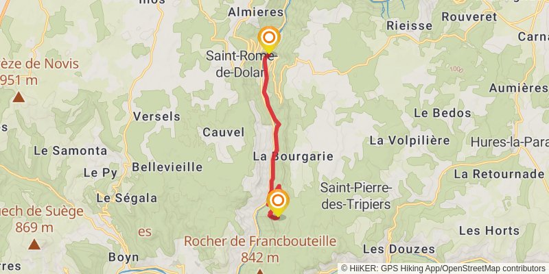 HexaTrek stage 85 Map